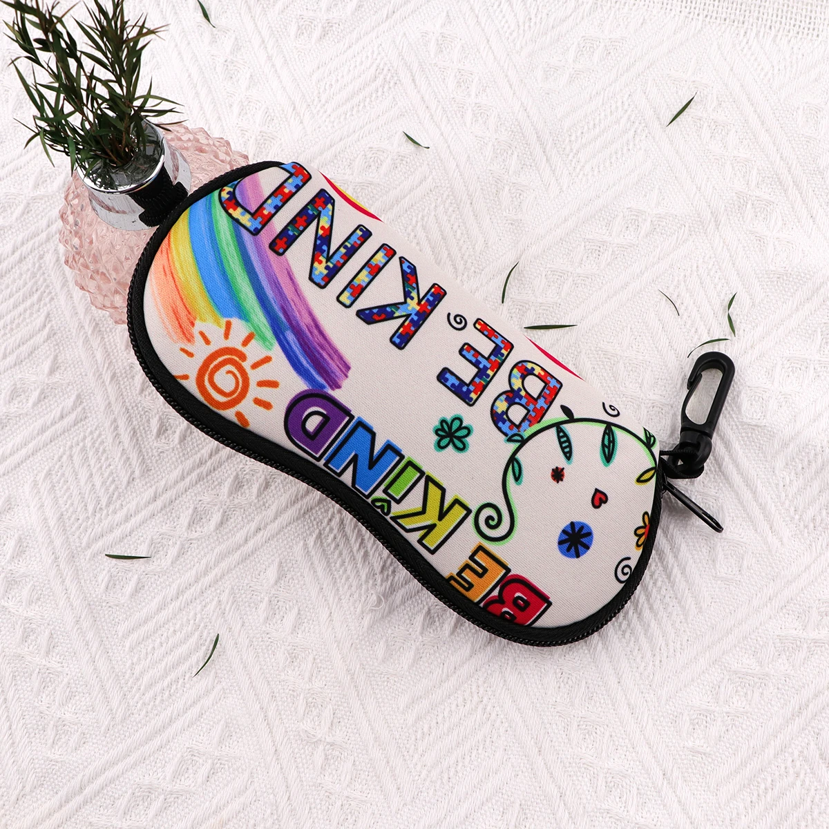 Медицинская головоломка с аутизмом тканевая коробка для очков сумки из мягкой