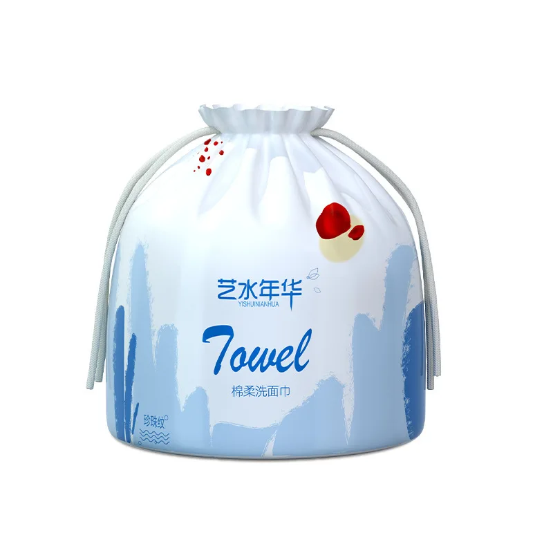 

28sheets/pack Disposable Face Towel Cotton Wipes Towel Makeup Wet Dry Skin Clean Facial Towels Thickened Pearl Pattern Towels