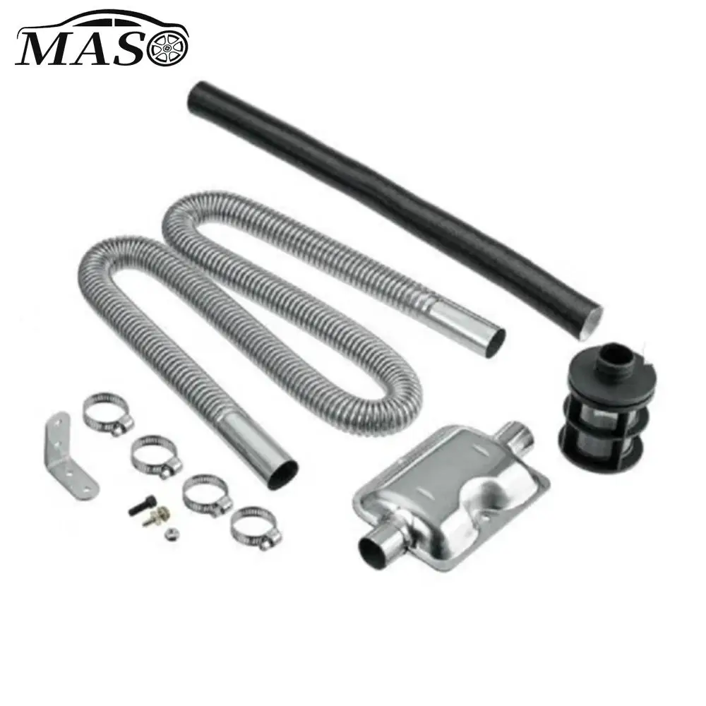 Длина выхлопной трубы: 120 см/47 24 дюйма (перед растяжкой) 60 см/23 62