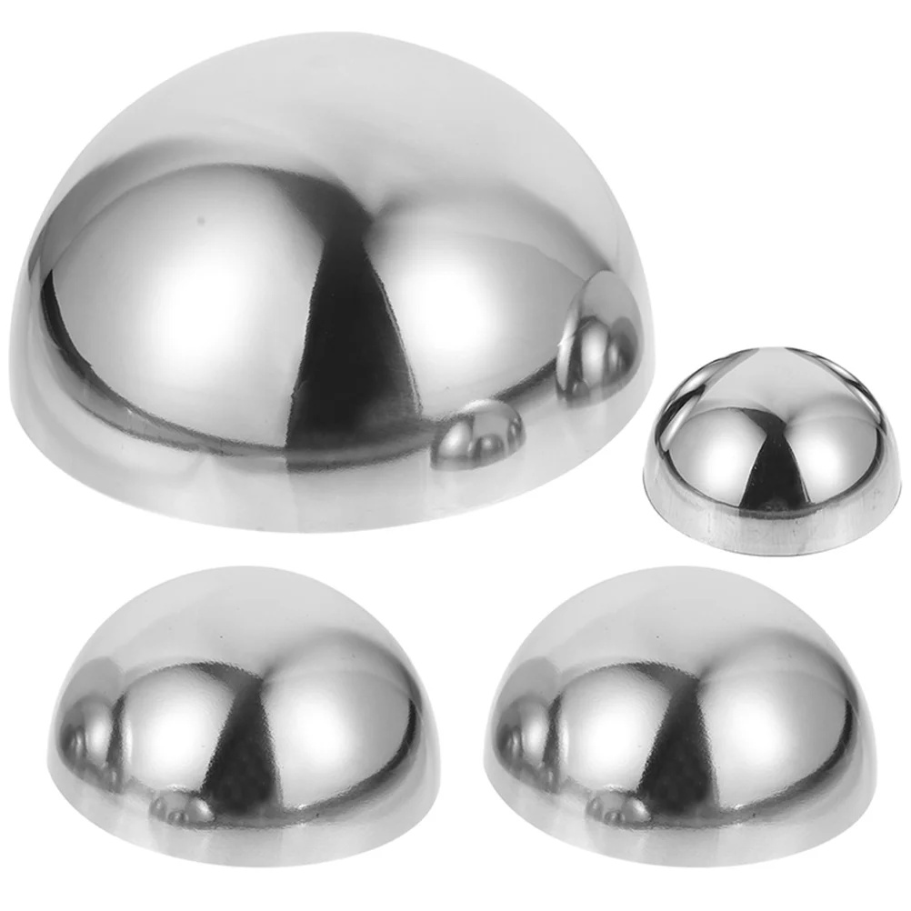 

Mirror Hollow Garden Sphere Gazing Reflective Half Hemisphere Globe Wall Decorative Ornament Polished Seamless Decor Outdoor