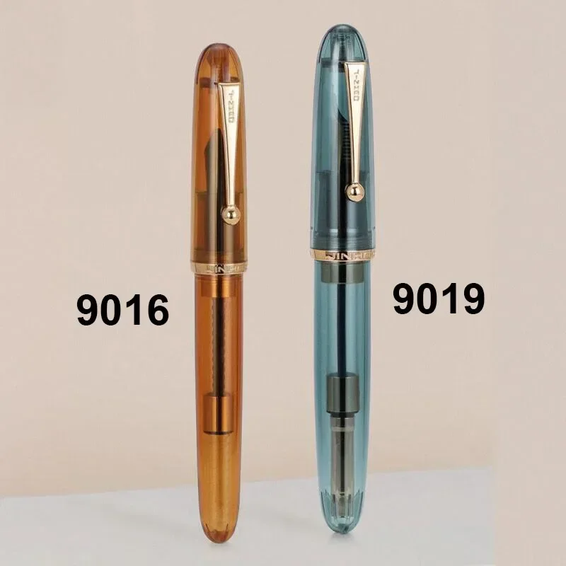 Фото Новая акриловая перьевая ручка Jinhao 9016 Dadao Heartbeat 6 # Чернила для ручек 35 мм, канцелярские товары для студентов, школьные принадлежности, офисные принадлежности, подарок, PK 9 №3