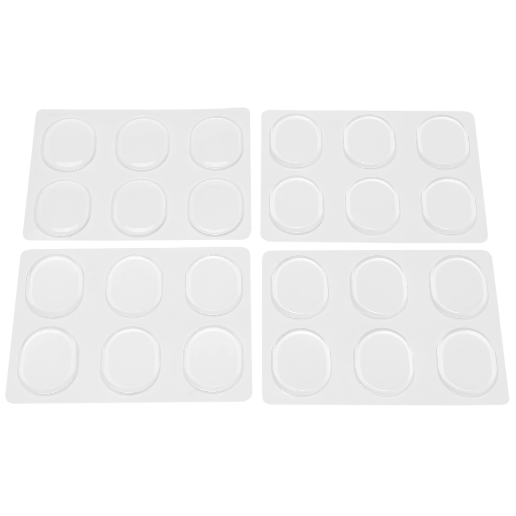 

24 шт., Демпферы для барабана, подкладки для барабана, нетоксичные, мягкие, силиконовые, бесшумные для барабана, для контроля тона (прозрачные)