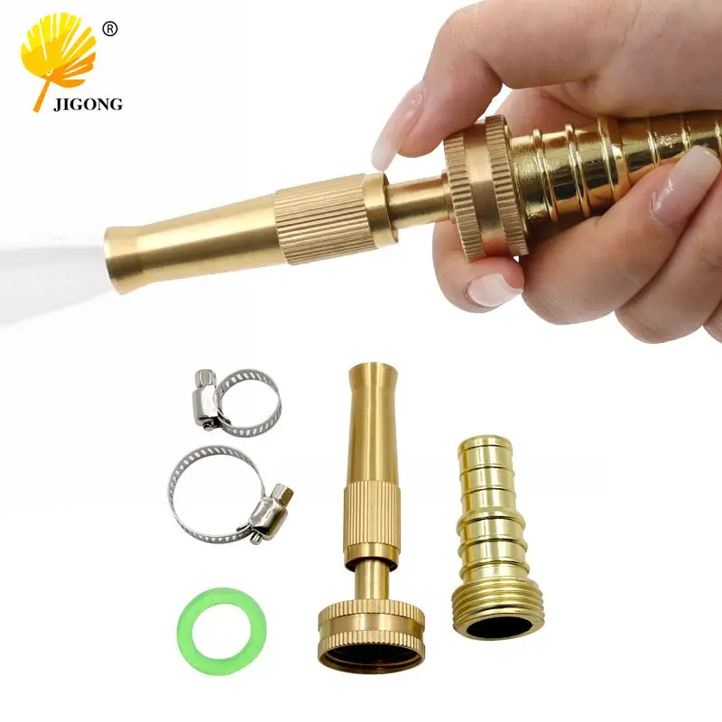 

Plastic Water Pipe Joint Direct Spray Gun Gardening Tools and Equipment High Pressure Sprayer Adjustable Sprinkler Nozzle Garden