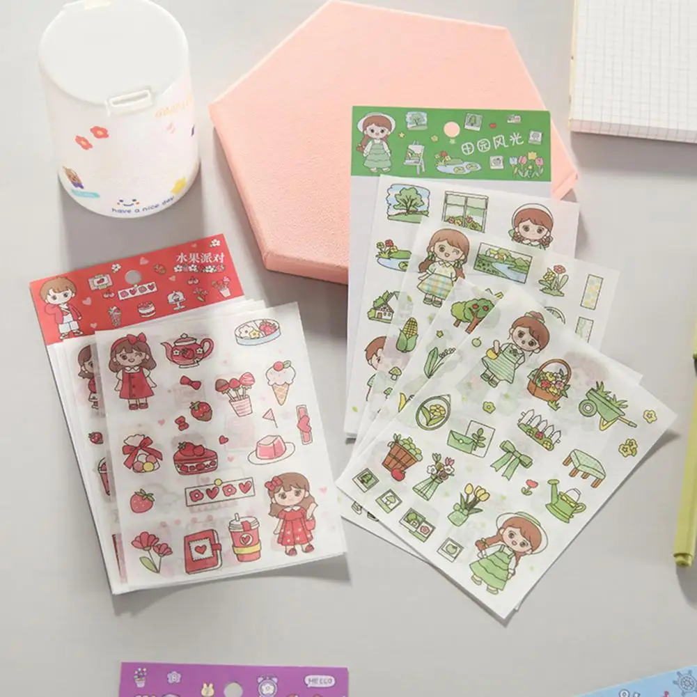 

Wide Application Reusable DIY Mini Crafting Skateboard Decal for Students