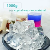 1kg natural candle raw material multi color jelly wax candle diy crystal candle cup making scented candle making supplies