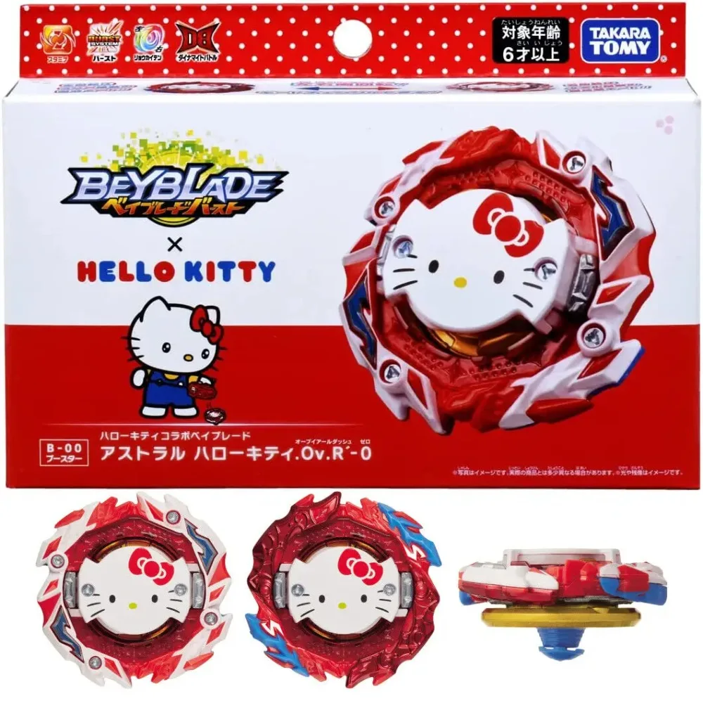 Takara Tomy Beyblade Burst B-00 booster Астрал Hello Kitty.Ov.R'-0