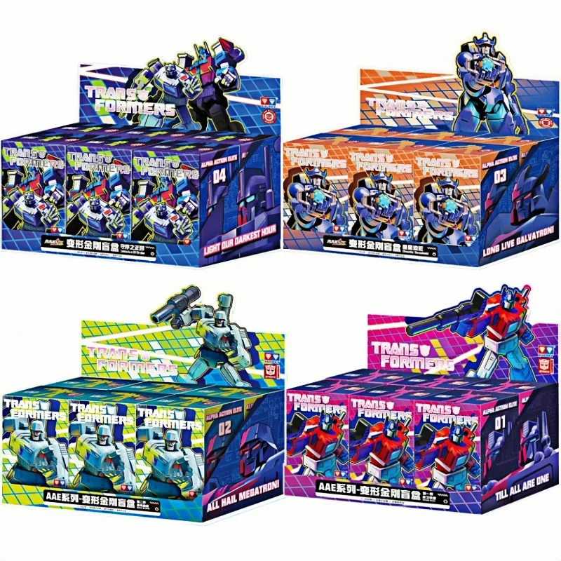 Коллекционная артикулированная фигурка AULDEY Transformers Blind Box AAE Wave 1-4: Оптимус Прайм, Мегатрон, Галваторн, Ультра Магнус (art.: 3920da4eccb71) - 3920da4eccb71