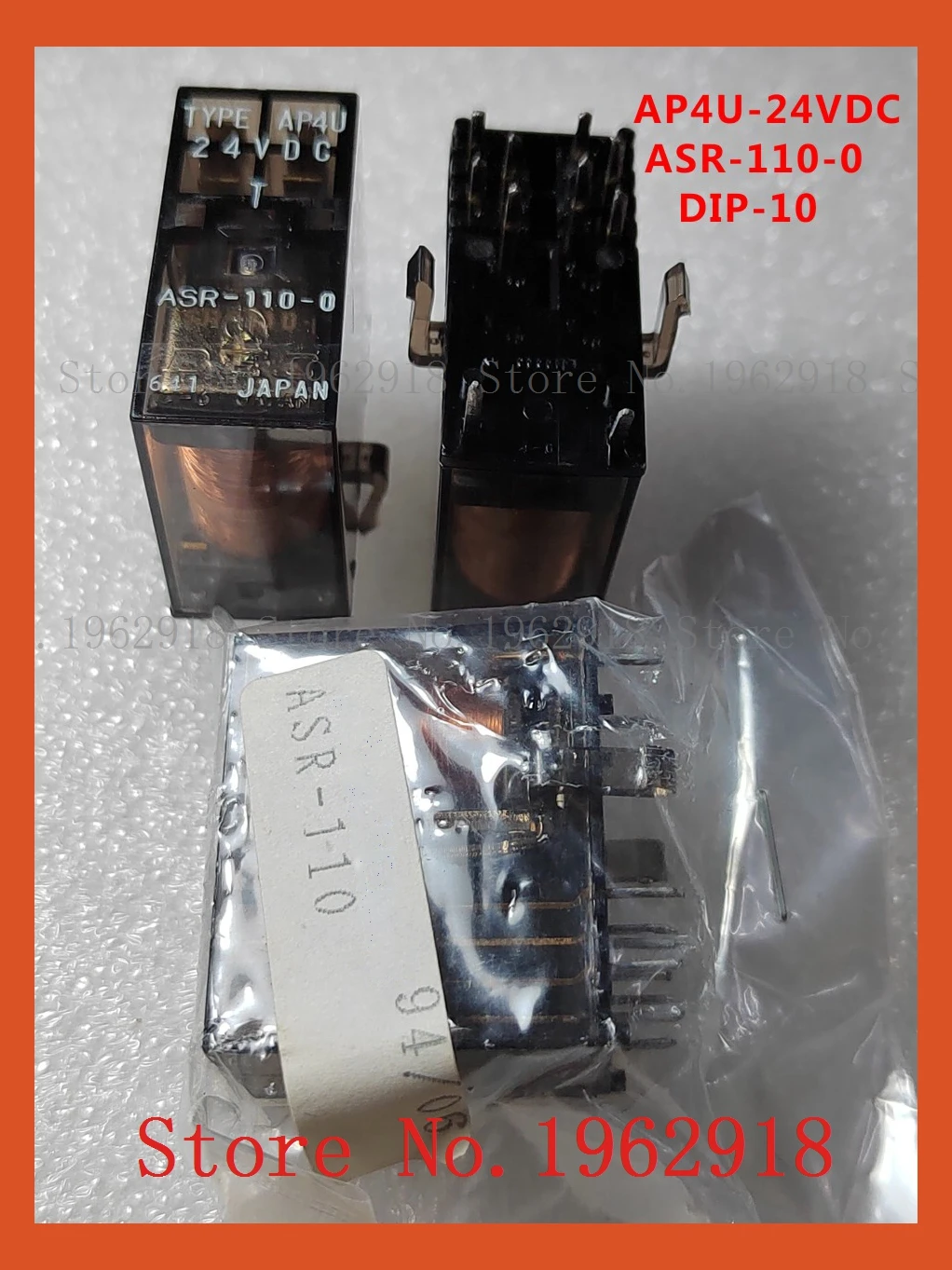 

Реле AP4U-24VDC T ASR-110-0 DIP-10