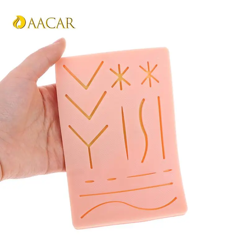 Силиконовая Подушечка Для швов набор для тренировок хирургическая рана хирургов