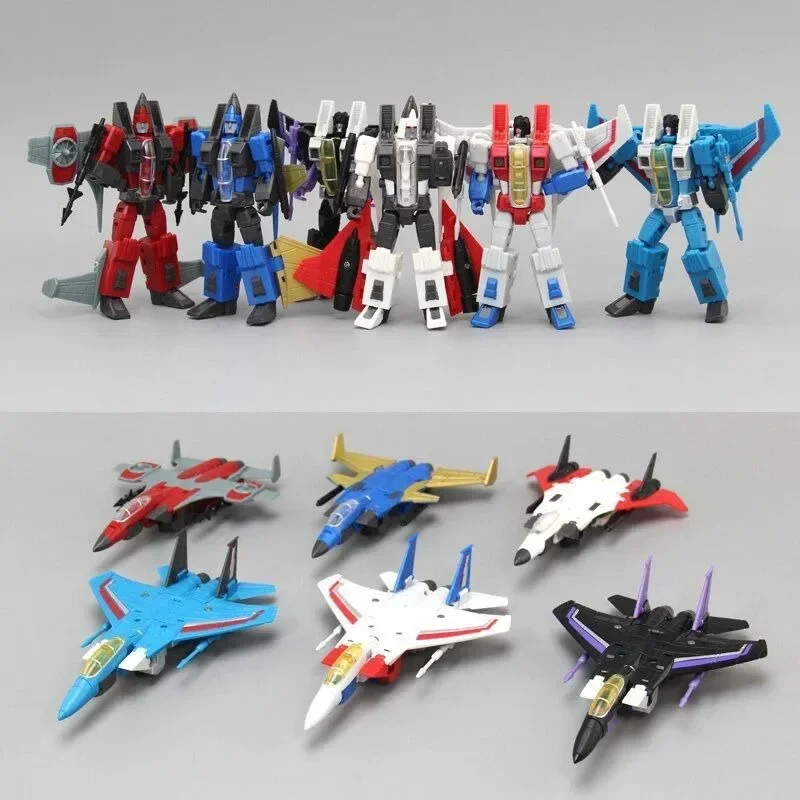 В наличии игрушки-трансформеры Супергерой PT01-06 PT-F15 Starscream Skywarp Thundercracker Thrust Elegy Ramjet