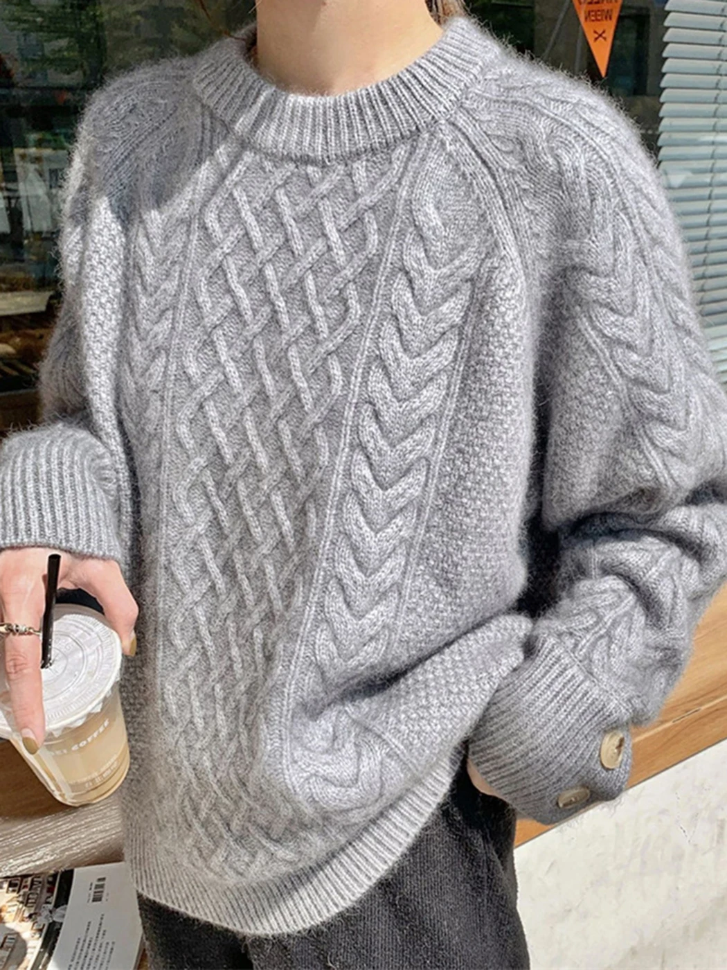 

Twist Thick Warm Sweaters 2022 Atumn Winter Long Sleeve O Neck Soft Pullover Sweater Femme Casual Chic Knitted Jumper for Woman
