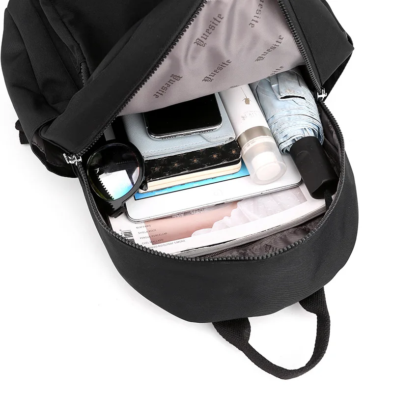 Водонепроницаемый подростковый рюкзак нейлоновый модный для девочек женская