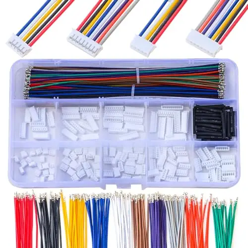 Комплект разъемов JST Высота 1 5 мм Женский Разъем с предварительно обжимными