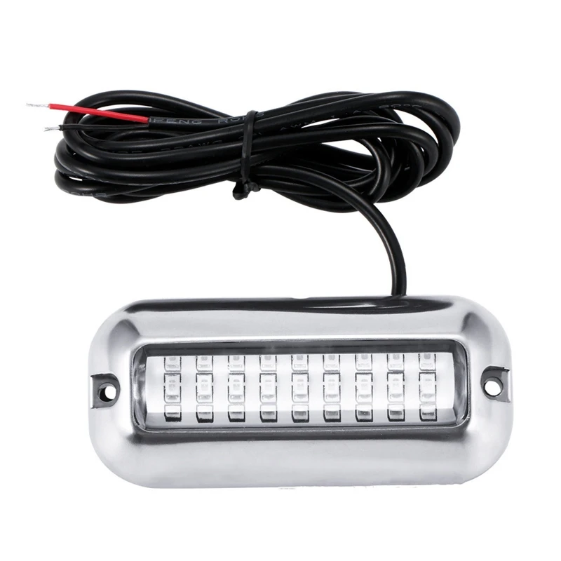LED Marine Light IP68 Waterproof Boat Transom Light 27 LEDs Yacht Spotlight