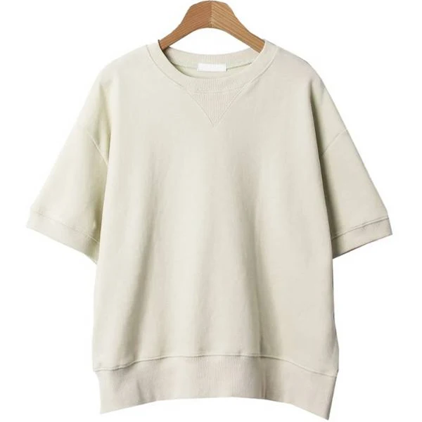 

박시 베이직 반팔 맨투맨 cpt12139k32