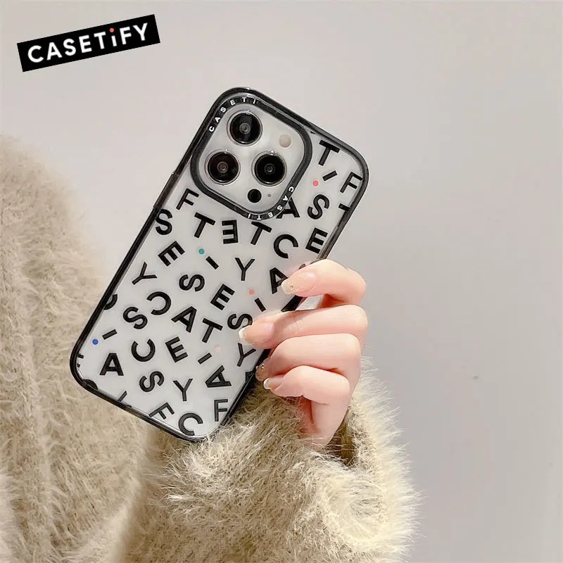 

Letters Acrylic Frame High Quality Phone Case Cover for IPhone 11 12 13 14 Pro Max Case for IPhone 14 Pro Max