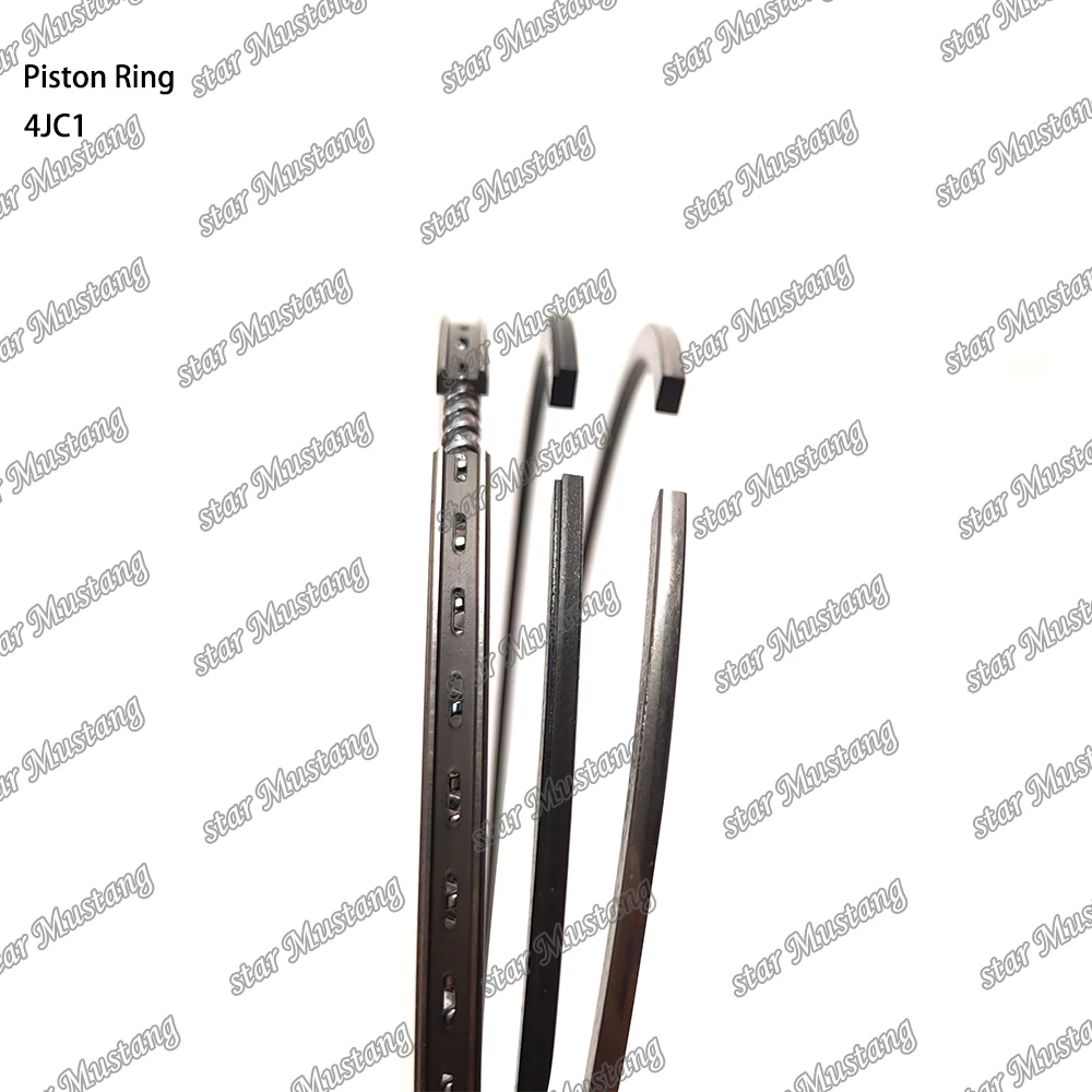 Поршневое кольцо 4JC1 подходит для деталей двигателя Isuzu