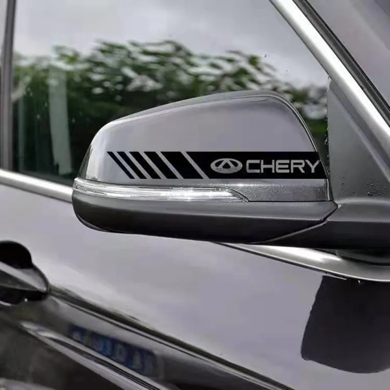 Фото 2 шт., декоративные наклейки на зеркало заднего вида для Seat ibiza 6j 6l fr Ateca Altea xl leon 2 ateca fr Leon ibi №4