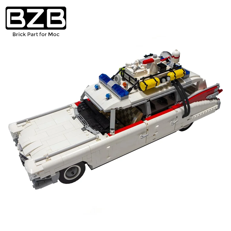 

BZB MOC Ectoed 1 High-Tech Car Creative Racing Building Block Model Kids Toys Brain Game DIY Bricks Model Brithday Best Gifts
