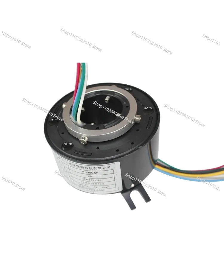 

Скользящее кольцо Проводящее скользящее коллекторное кольцо XH3899, внутренний диаметр 38,1 мм, внешний диаметр 99 мм, многоканальный водонепроницаемый