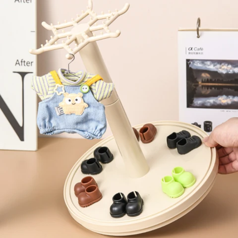 Слепая коробка, подставка для плюшевых игрушек, коробка для хранения, милый кулон, кукла, брелок, прозрачный футляр для хранения 360° °   Защитный корпус вращения