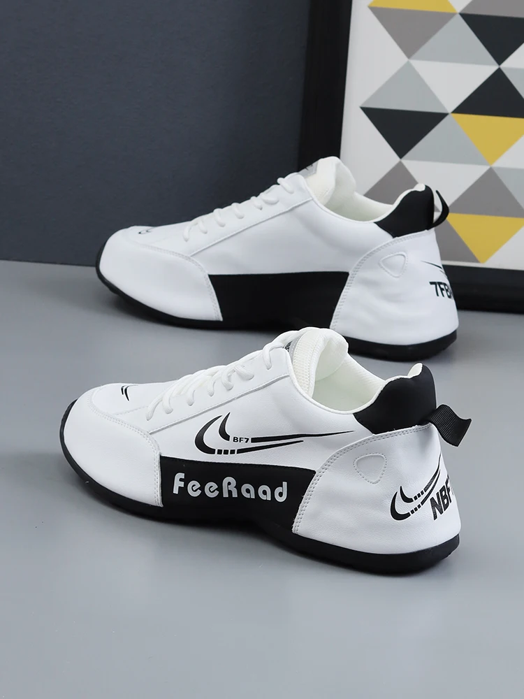 Genuine Leather Men's Shoes Autumn New Trendy Casual Sneaker Soft Bottom Running Lightweight All-Matching...