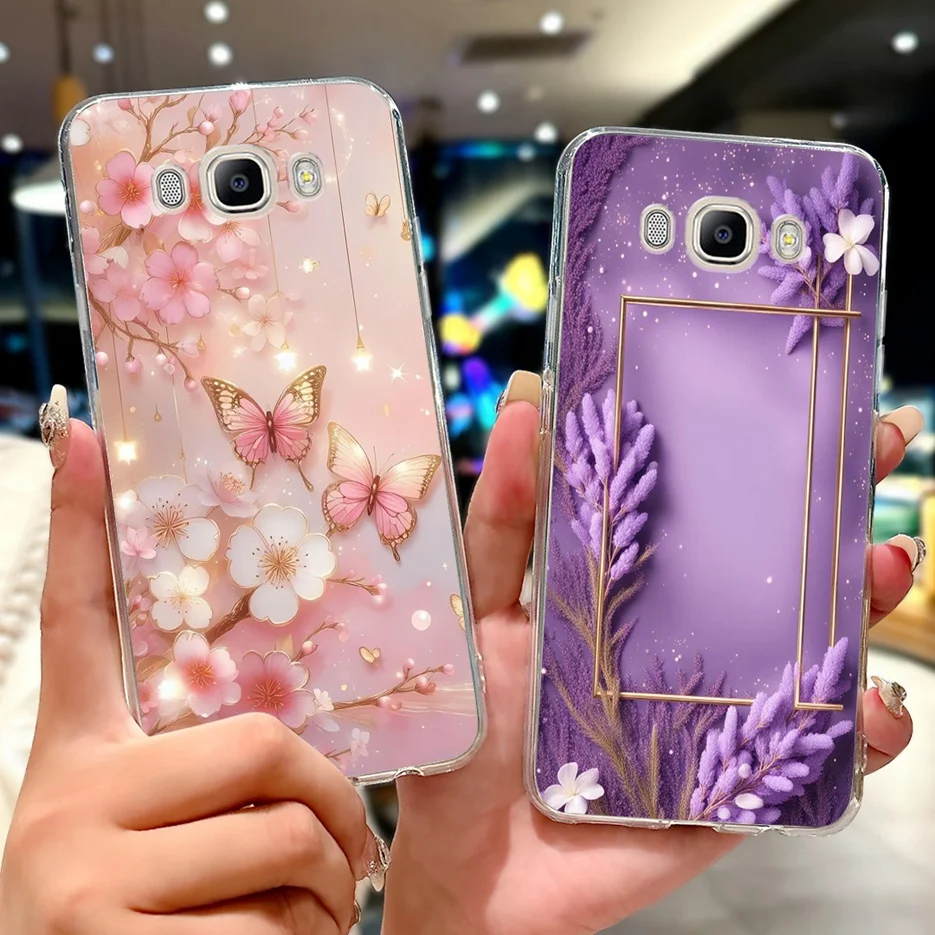 Фото Чехол для Samsung Galaxy J3 J5 J7 2016, новый модный окрашенный чехол, мягкий тонкий чехол для телефона Samsung J320F J510F J710F Fundas Bumper №3