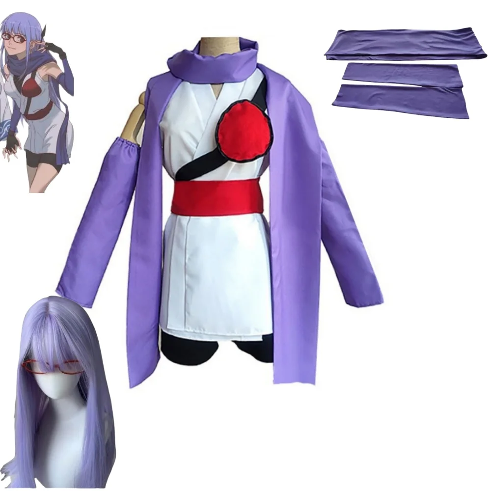 Саратоби Аяме костюмы для косплея Gintama аниме Хэллоуин праздничные боевые