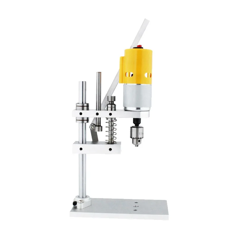 Mini mini mini table drill precision table repair tools table electric drill home drilling press variable speed