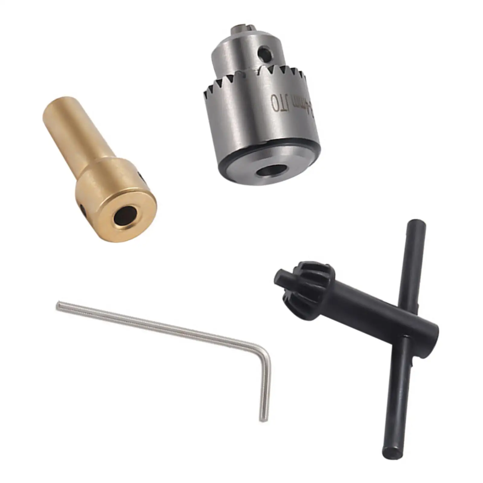 

Electric Drill Chuck Lathe Chuck with Spanner Drill Bit for Grinding and Cutting