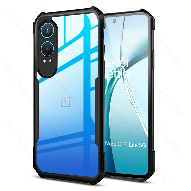 CE4Lite чехол прозрачная акриловая броня противоударный для OnePlus Nord CE4 Lite CE 4Lite