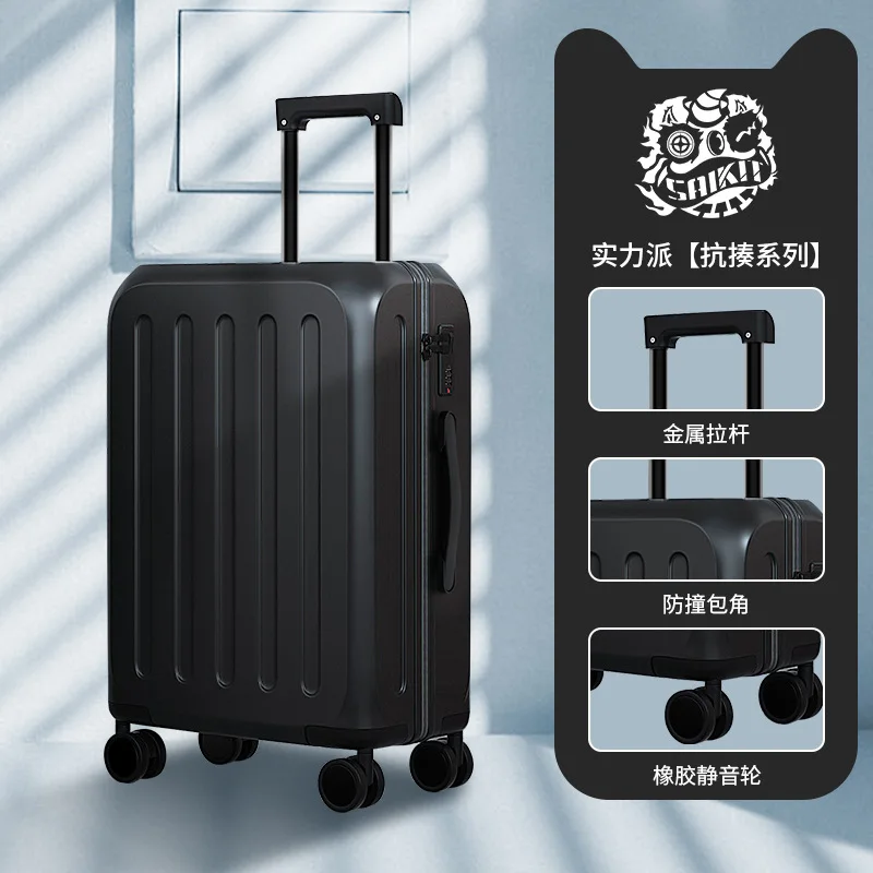 

Luggage 20 Student Rolling nch Business Pssword Suitcase Trolley Case 35X22X56CM S13360-S13377 Morliron