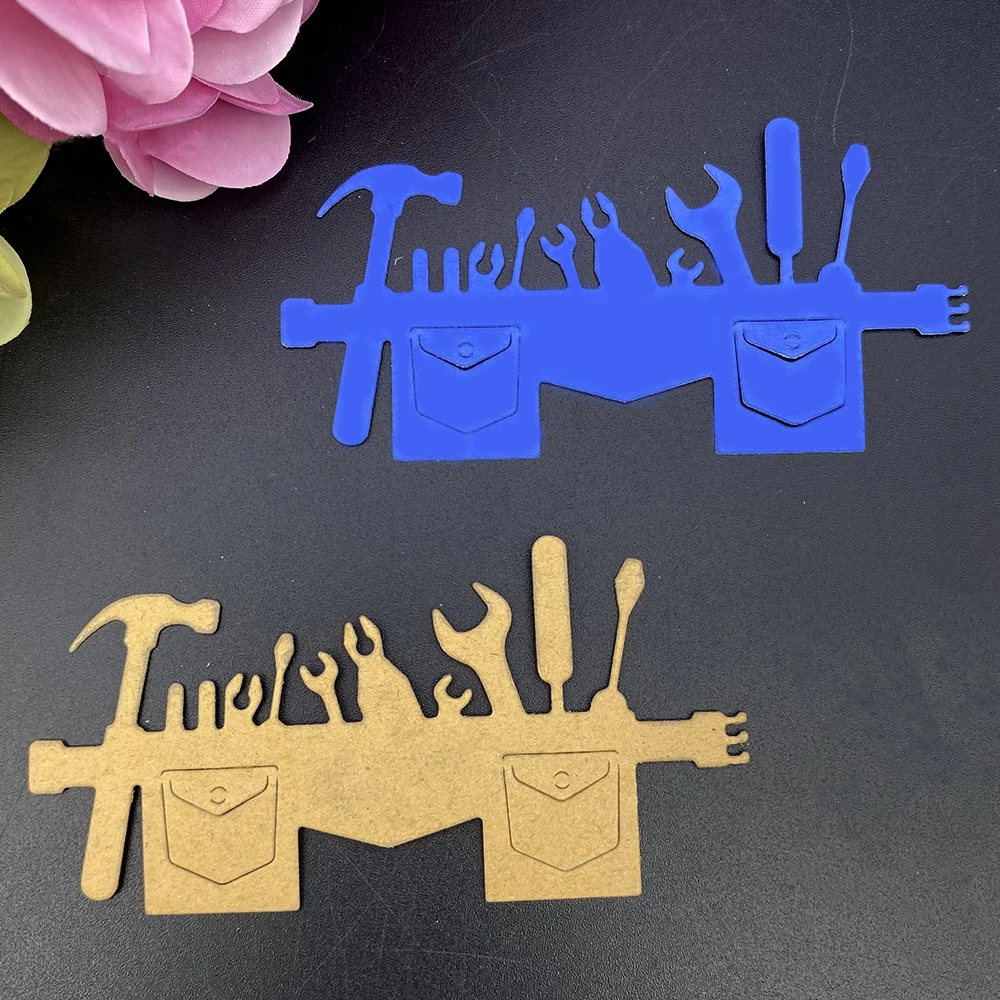 

Repair Tools, Spanner, Hammer and Other DIY Metal Cutting Knife Mold Puzzle Scrapbook Decorative Craft Embossing Knife Mold