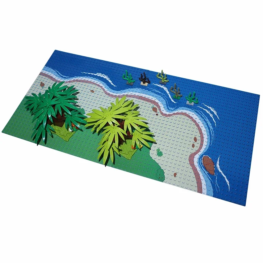 Строительные блоки городские опорные плиты сделай сам море пляжные острова