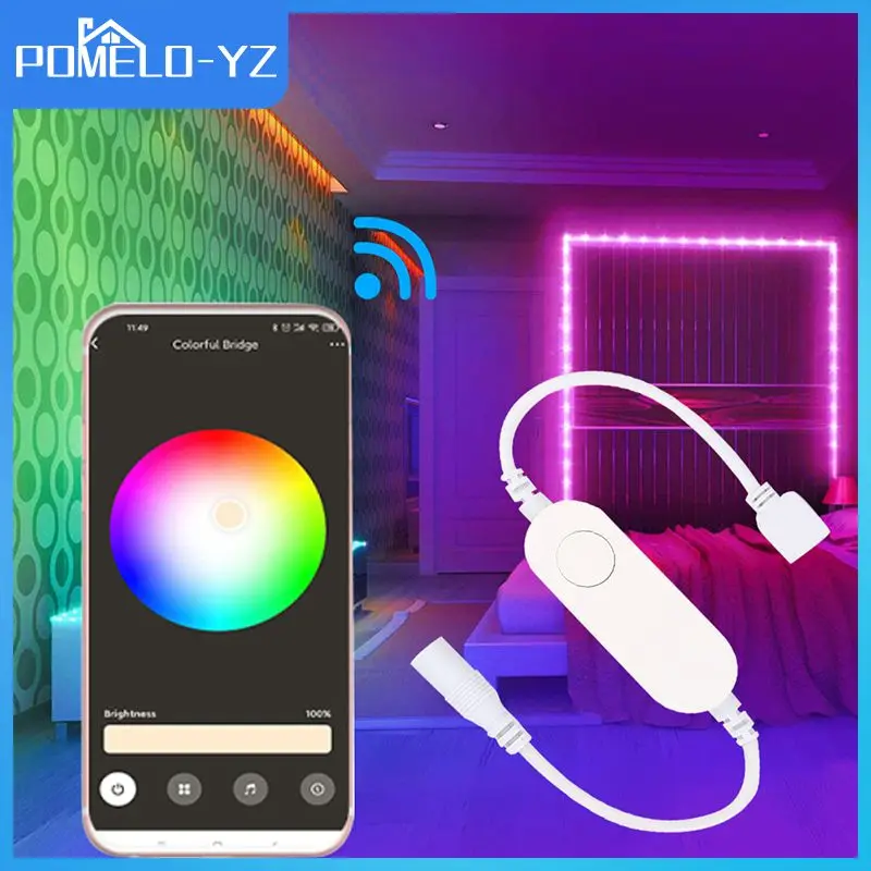 

Wifi Light Strip Back Lighting Tape Lights Smart Zigbee Remote Control Switch Strip Dimmer For Dc5v 5050 Tv Usb Led Light