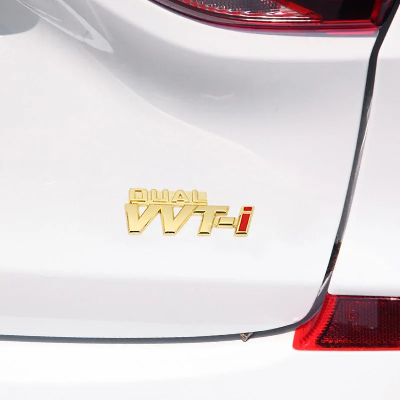 Автомобильная наклейка эмблема значок наклейки для TOYOTA Dual VVT-i VVTI Camry COROLLA YARiS Rav4