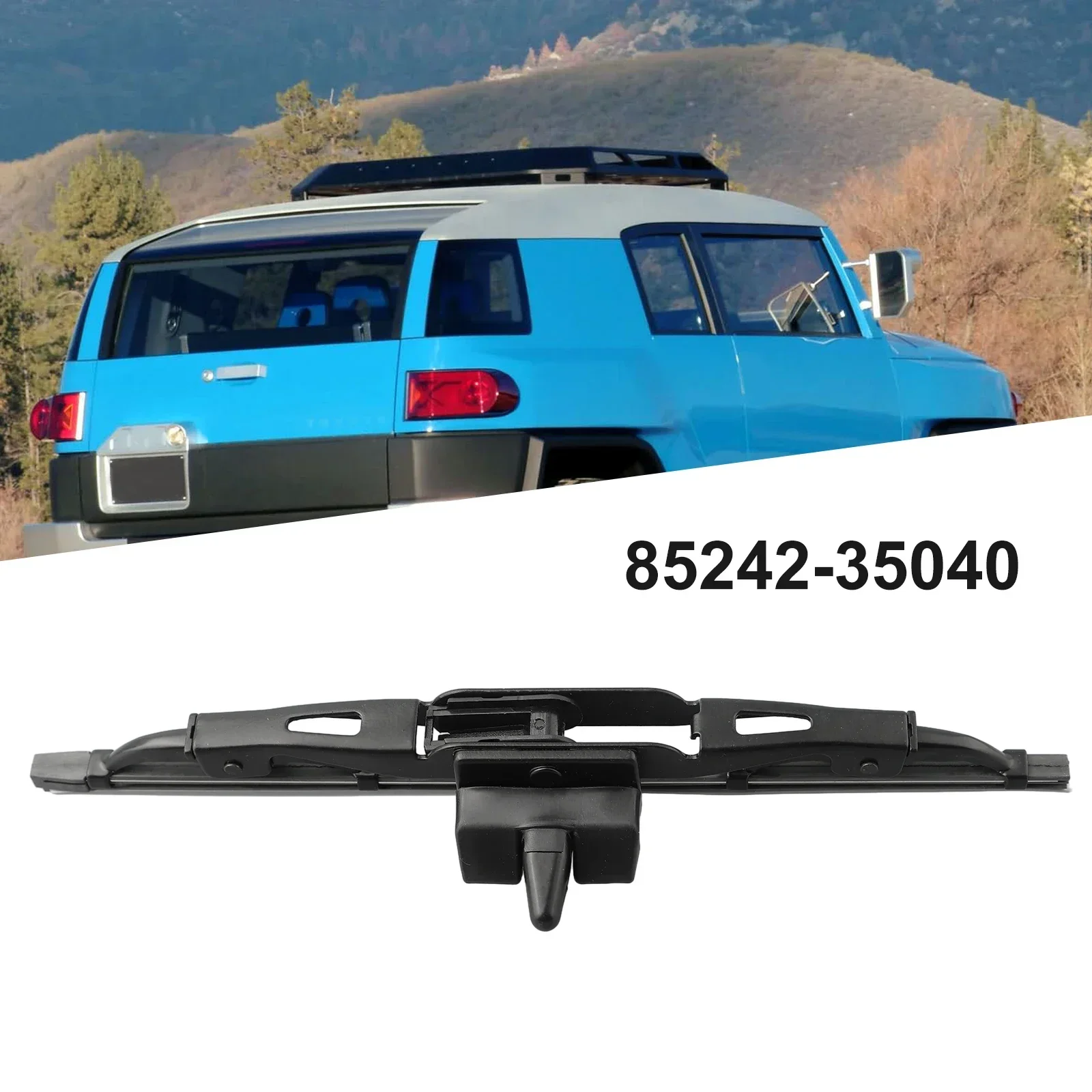 

1x щетка заднего стеклоочистителя автомобиля 85242-35040 для Toyota FJ Cruiser 4.0L V6 2007-2014 аксессуары для щеток заднего стеклоочистителя автомобиля