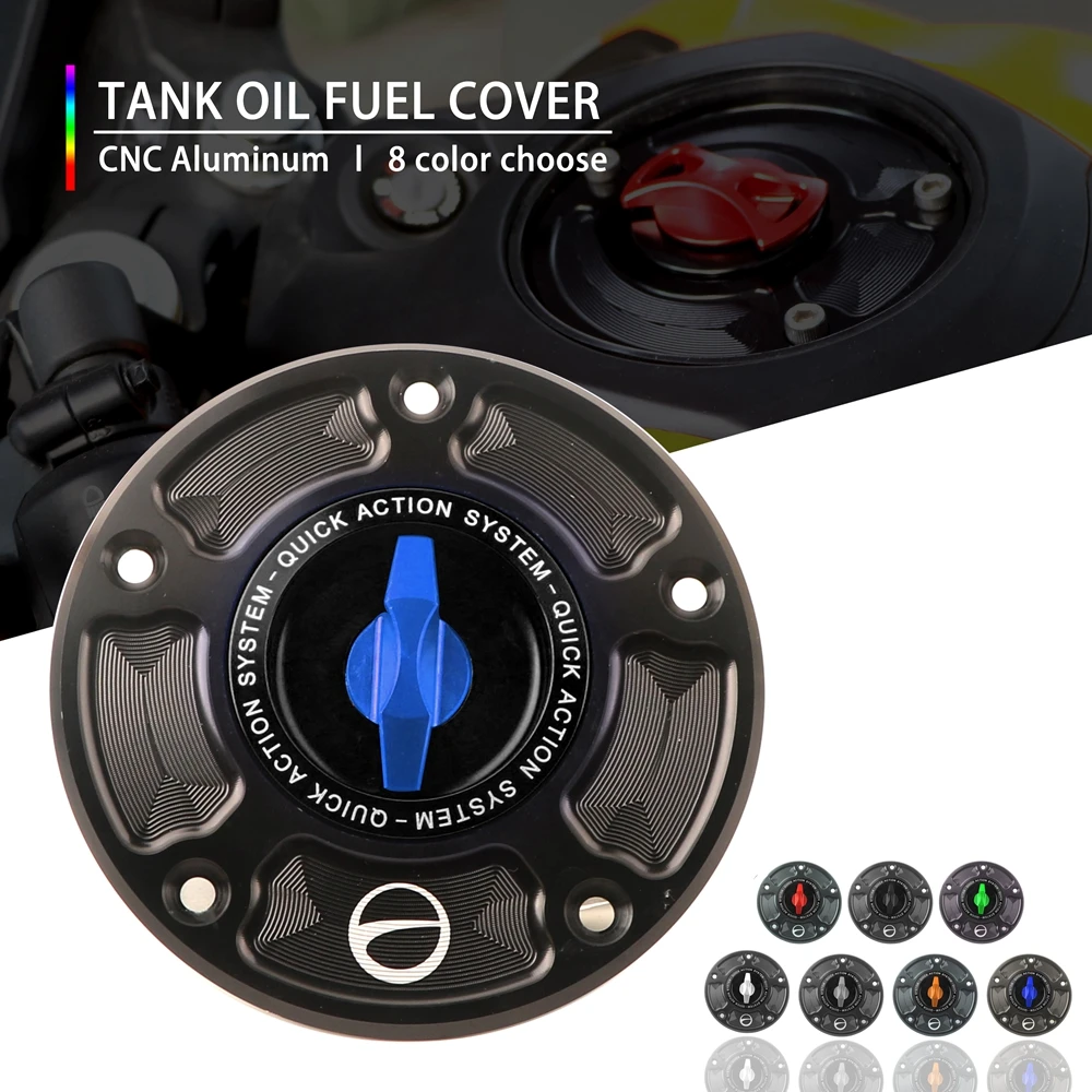 Motorcycle Accessories Keyless Quick Release Gas Fuel Tank Cap Cover for honda CBR1000 CBR1000RR CBR1000R CB1300S R/S 2009-2020