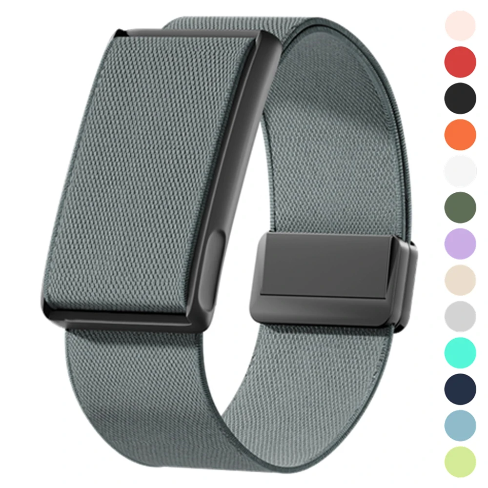 Фото Нейлоновый магнитный ремешок для Amazfit Helio, эластичная дышащая петля, регулируемый спортивный браслет для Amazfit Helio Sport №1