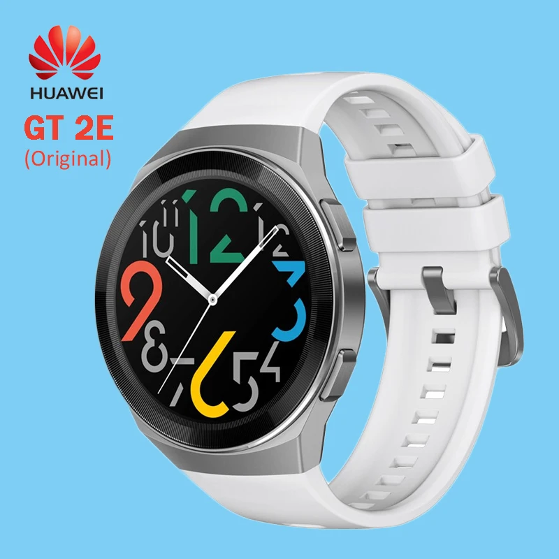 

Оригинальные часы HUAWEI GT 2e 100 спортивные режимы gt2e 5ATM Смарт-часы 1,39 дюйма AMOLED 2 недели стандартные спортивные часы GTLite водонепроницаемые