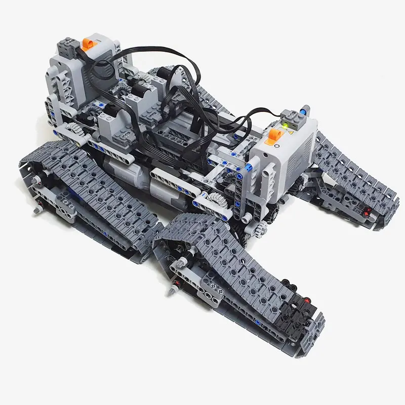 

Tracked Climber Vehicle V6 MOC Building Blocks Technology Car DIY Off-road Bricks Model Children's Toy Puzzle Gift