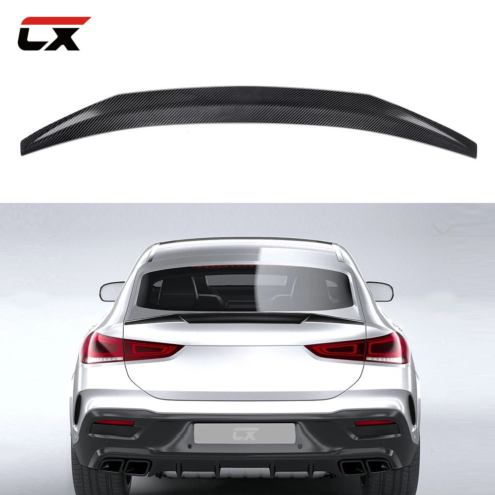 

GLE C167 Spoiler, Autoclave Prepreg Dry Carbon Fiber Rear Trunk Car Spoiler for Mercedes GLE Class Coupe C167 2019+
