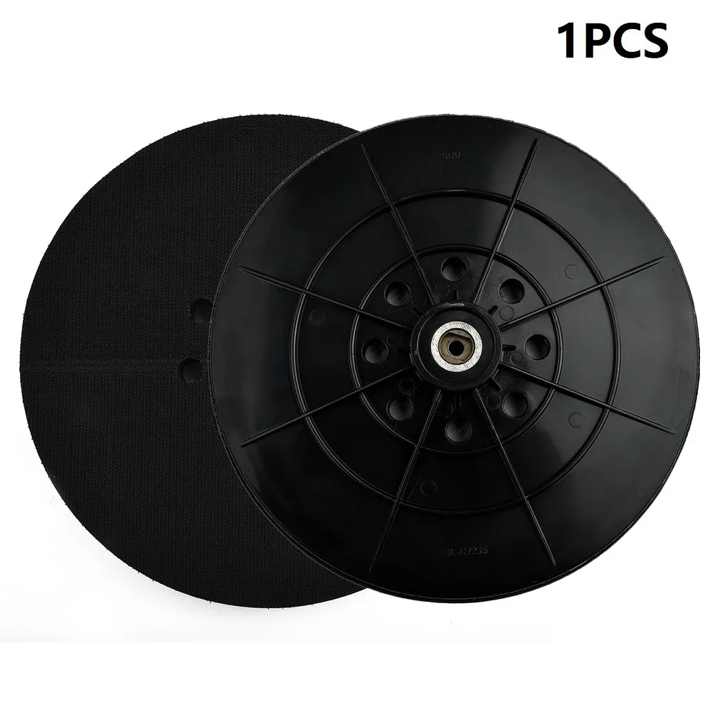 9inch 210mm 8 Holes Sander Hook and Loop Backing Pad Backup Sanding Pad Sander Disk Discs Backup Stick for Electric Grinder