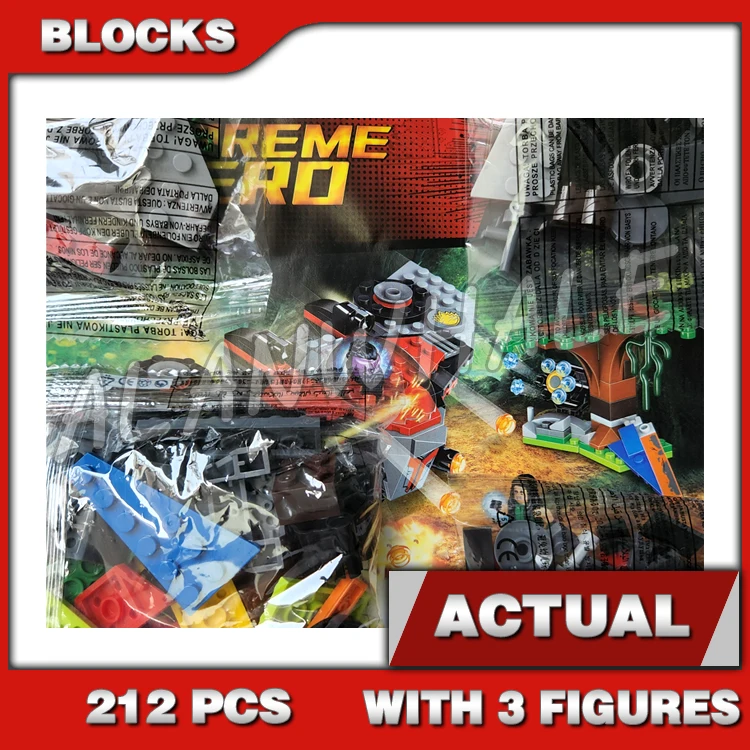 

212pcs Super Fighter Revengers Ravager Attack Rocket Galaxy Ship 10743 Building Blocks Toys Compatible With Model