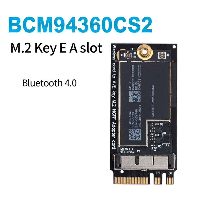 Беспроводная Wi-Fi карта BCM94360CS2 Bluetooth 4 0 802.11Ac Hackintosh Macos Для Air 11 дюймов A1465 13 A1466 2013 MD711LL