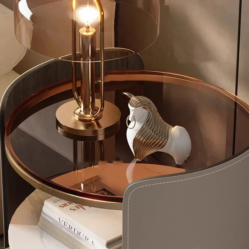 Милая ночная тумбочка для хранения Минималистичная современная спальня простой