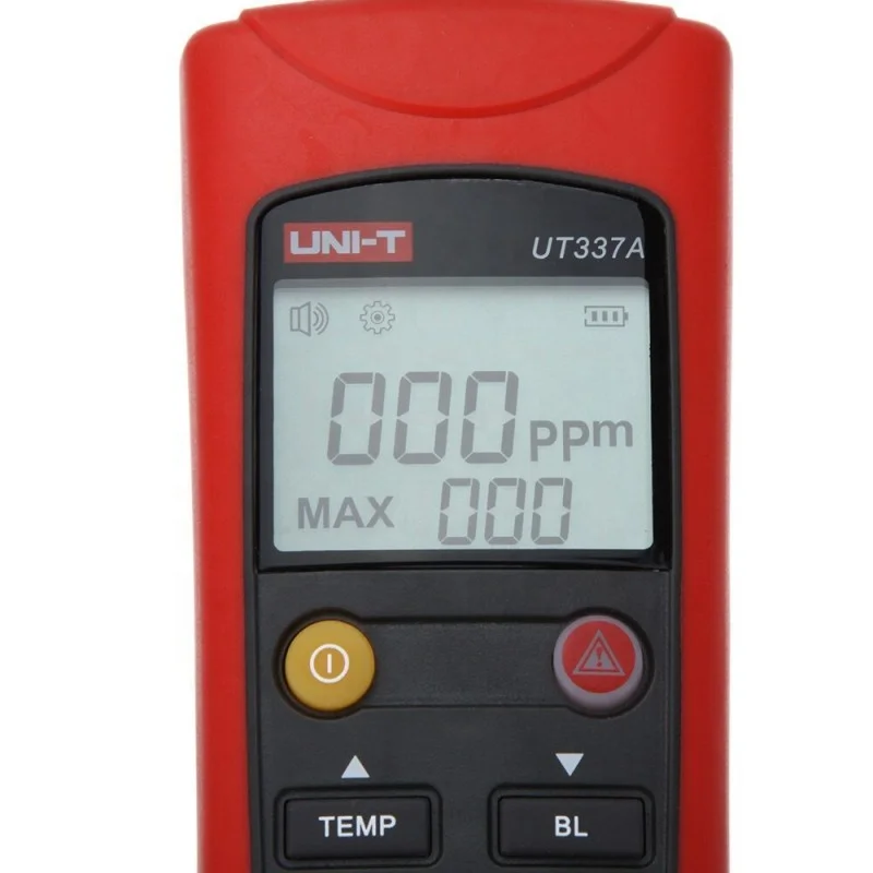 UT337A CO Meter Carbon Monoxide Detector Gas Analyzer Co Sensor A-l-a-r-m 1000ppm enlarge