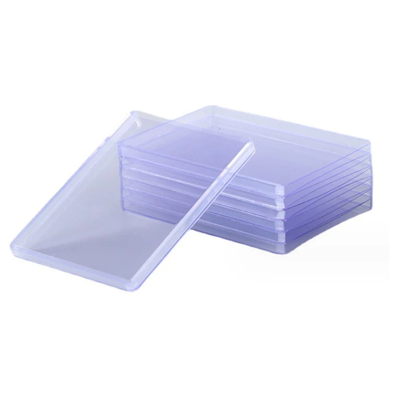 10 шт. прозрачная пленка для фотокарт с изображением идола рукав маленьких карт