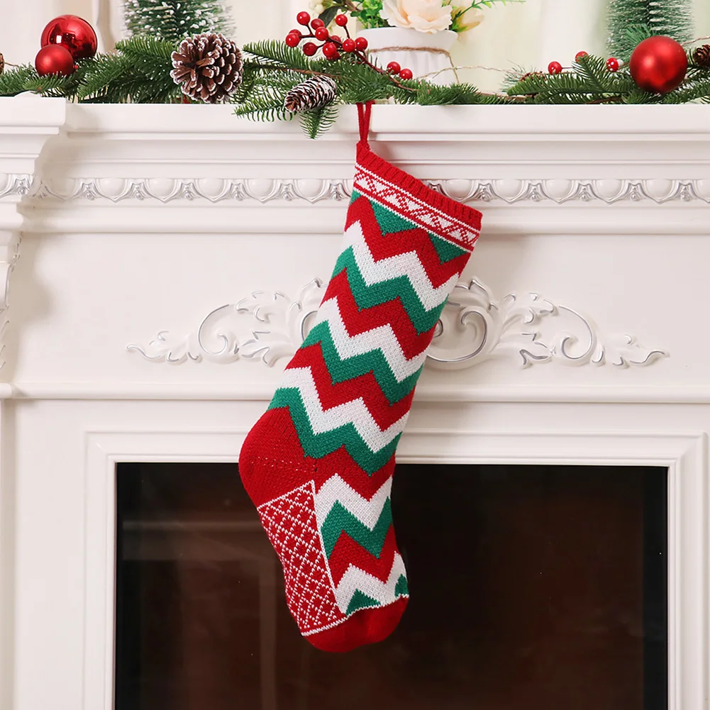 

Merry Christmas Socks Christmas Tree Ornaments Sack Xmas Gift Candy Bag Cute Fabrics With Multiple Styles To Choose From