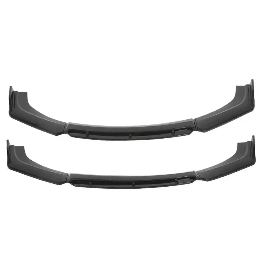 

4 Pcs Universal Front Bumper Lip Body Kits Spoiler Replacement for Car General Modification